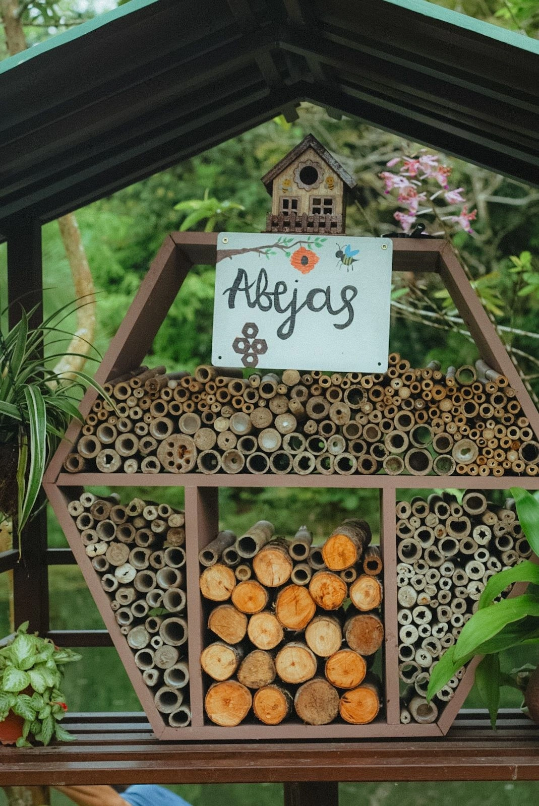 Colmena casera para abejas
